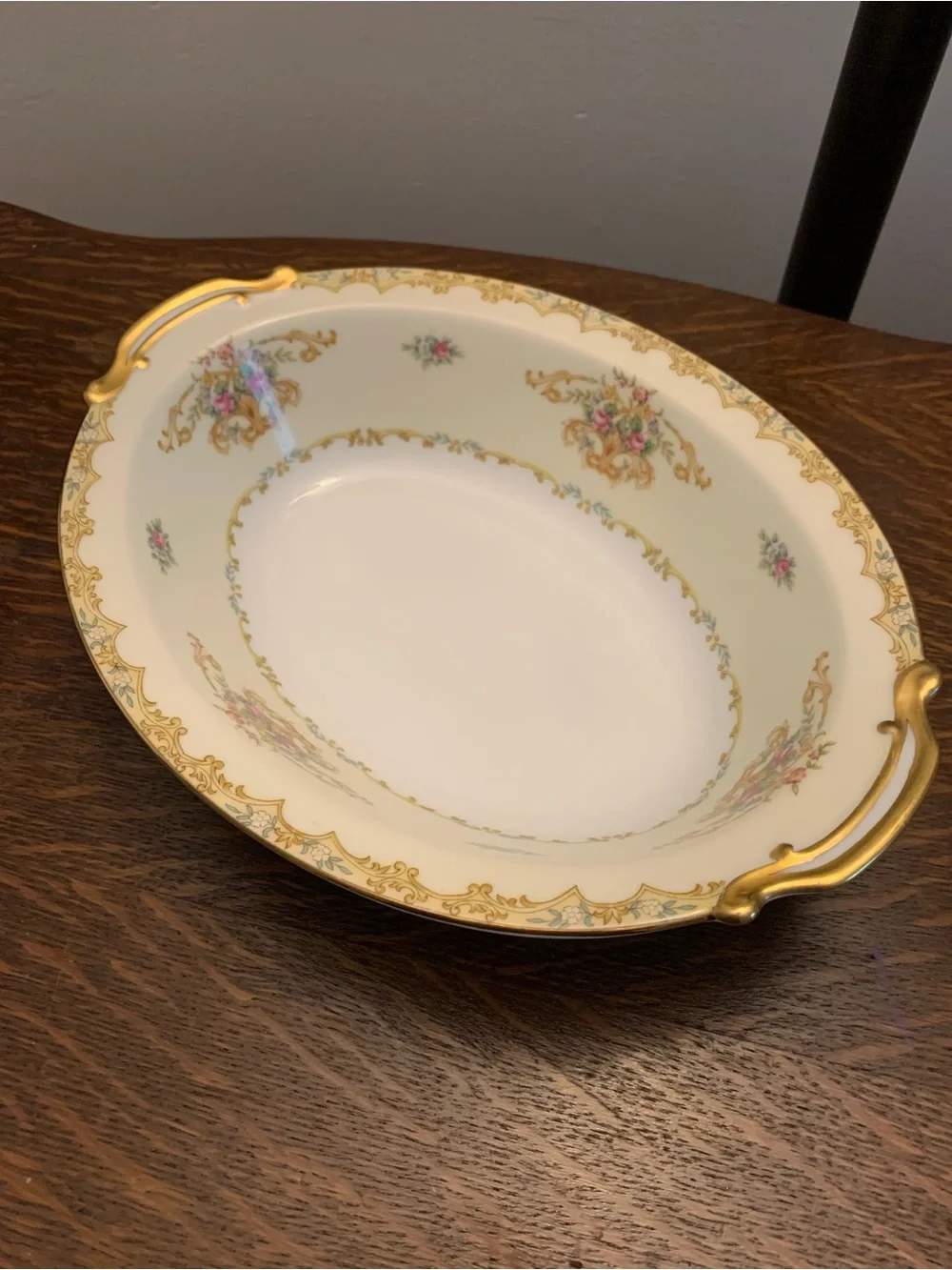 Rare 1933 Noritake vegetable serving bowl in Acacia pattern
